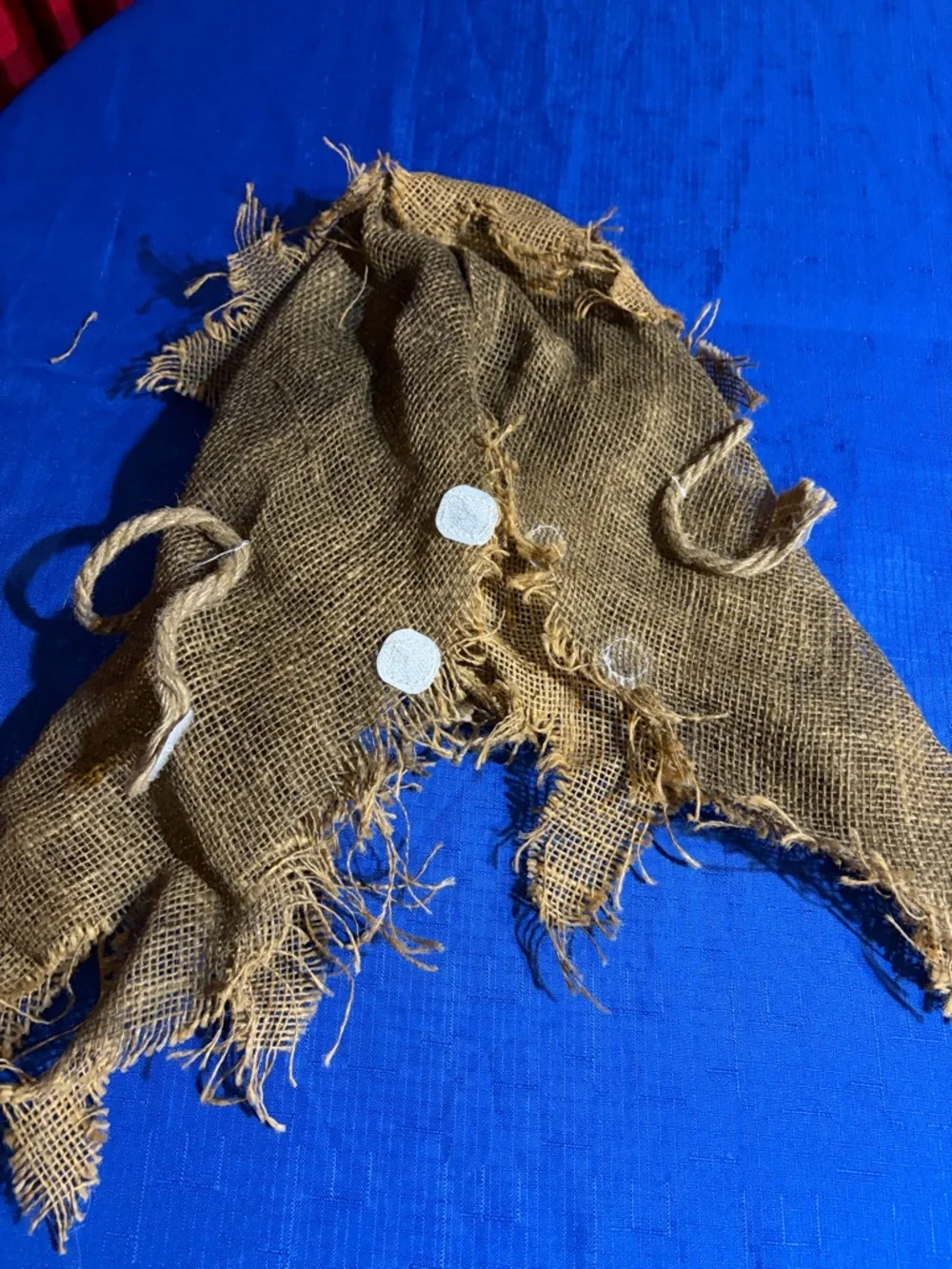 Scarecrow GHOSTFACE Youth Mask Scream 4 Burlap Ghost Face Easter Unlimted